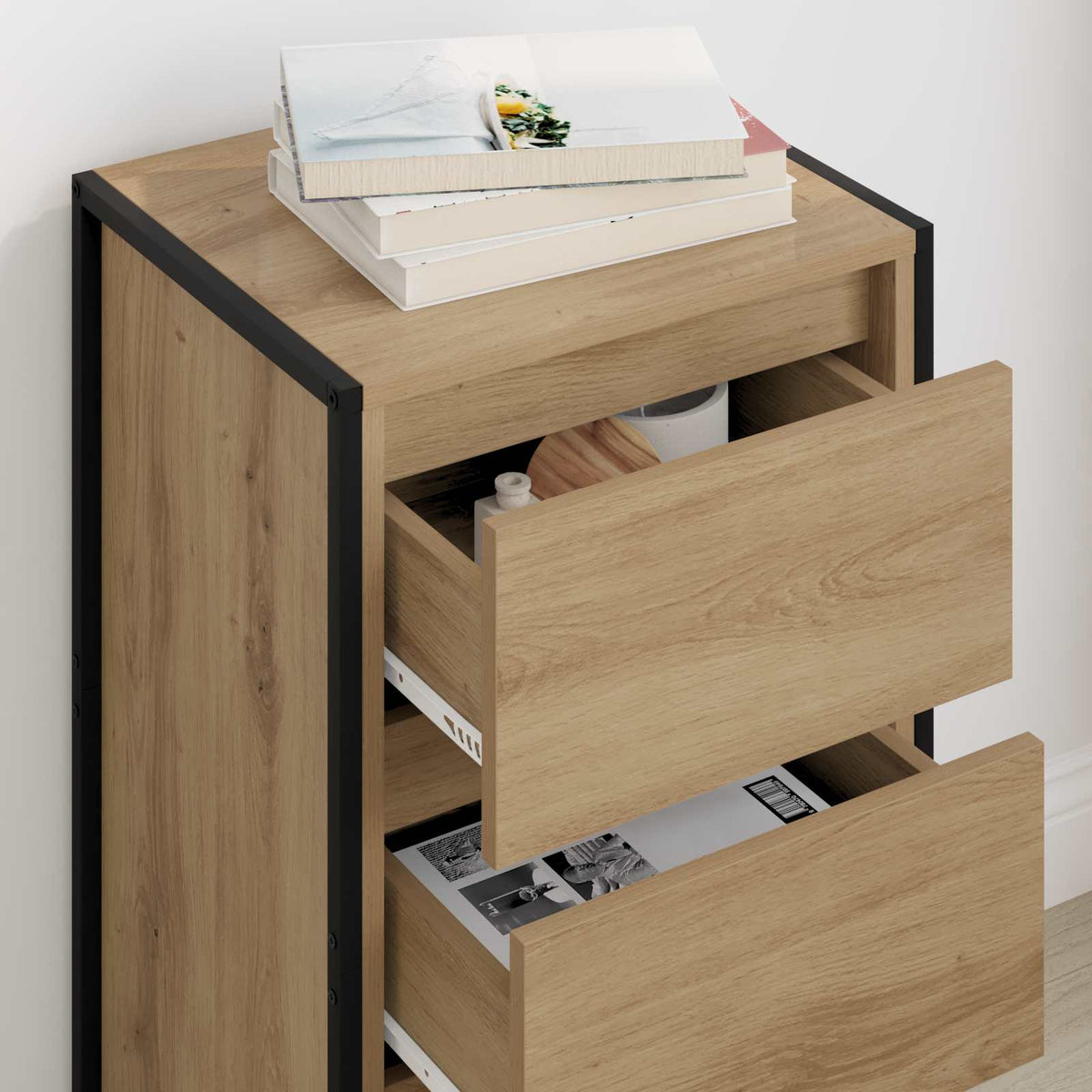 Sideboard Artisan Oak 43 x 36 x 75.5 cm Engineered Wood