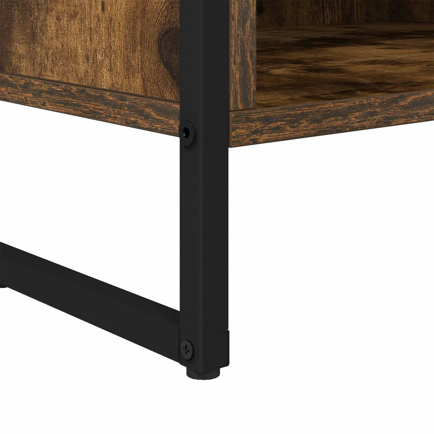 TV Cabinet Smoke Oak 100 x 36.5 x 30.5 cm Engineered Wood
