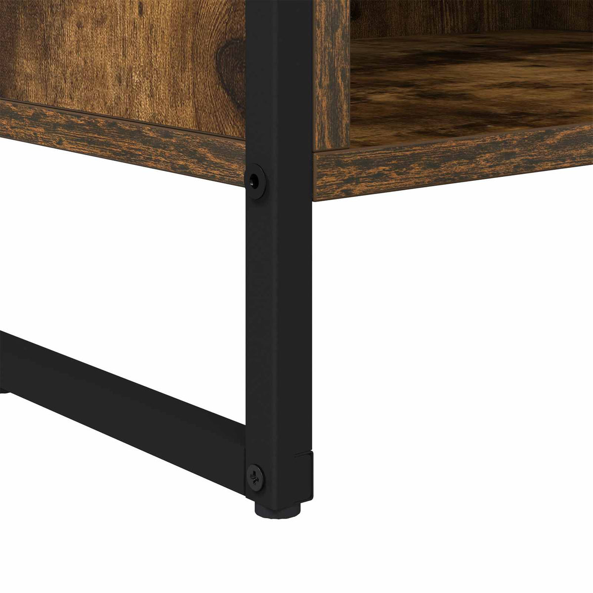 TV Cabinet 100 x 36 x 30.5 cm Smoked Oak Engineered Wood