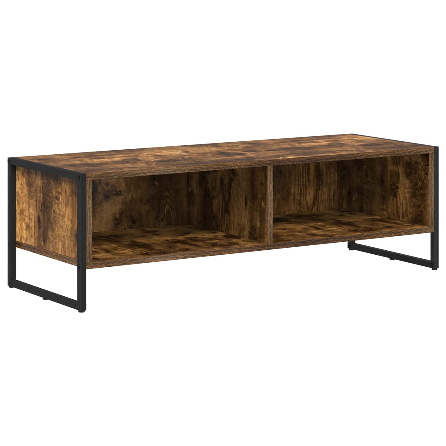 TV Cabinet Smoke Oak 100 x 36.5 x 30.5 cm Engineered Wood