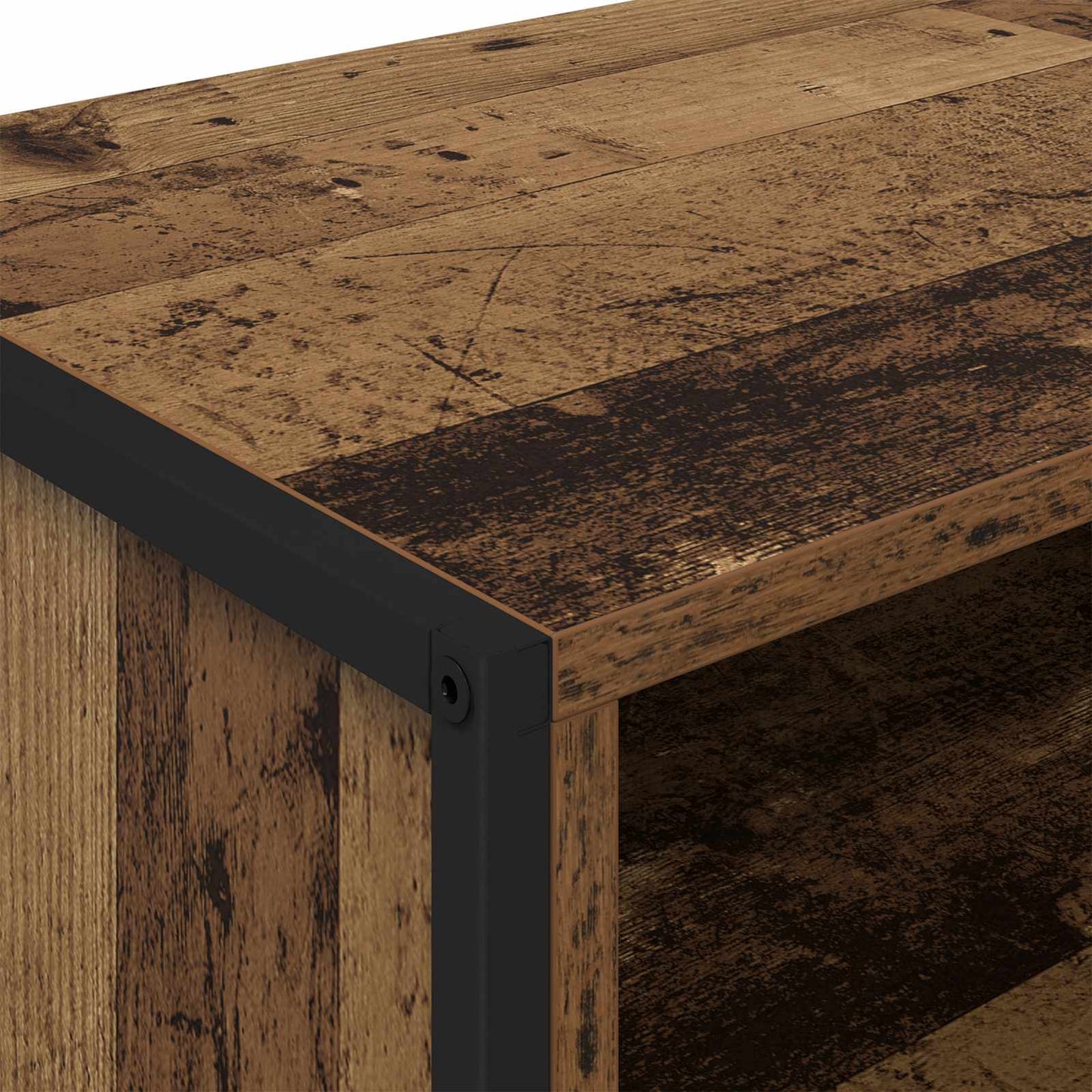 TV Cabinet Old Wood 100 x 36.5 x 30.5 cm Engineered Wood