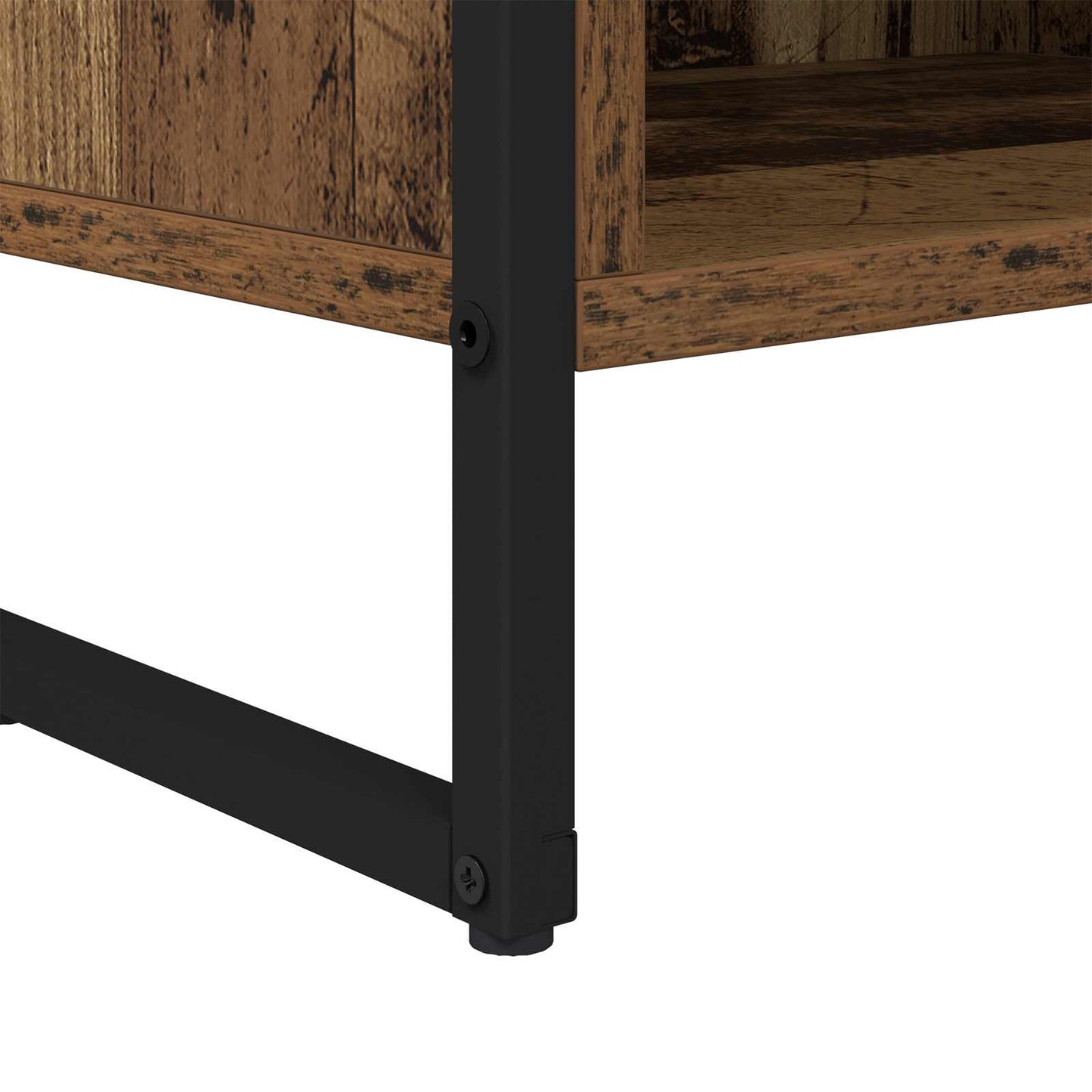 TV Cabinet Old Wood 100 x 36.5 x 30.5 cm Engineered Wood