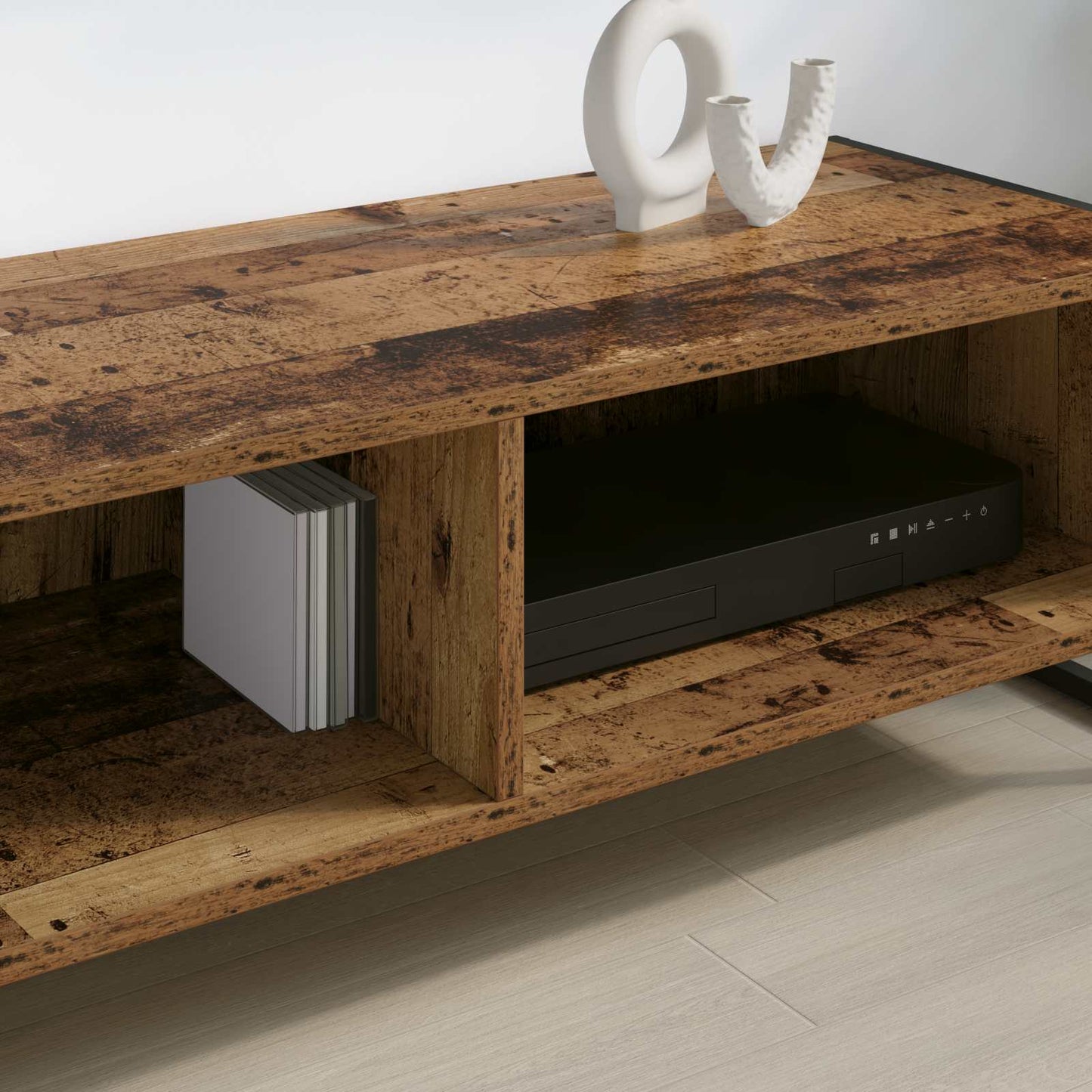 TV Cabinet Old Wood 100 x 36.5 x 30.5 cm Engineered Wood