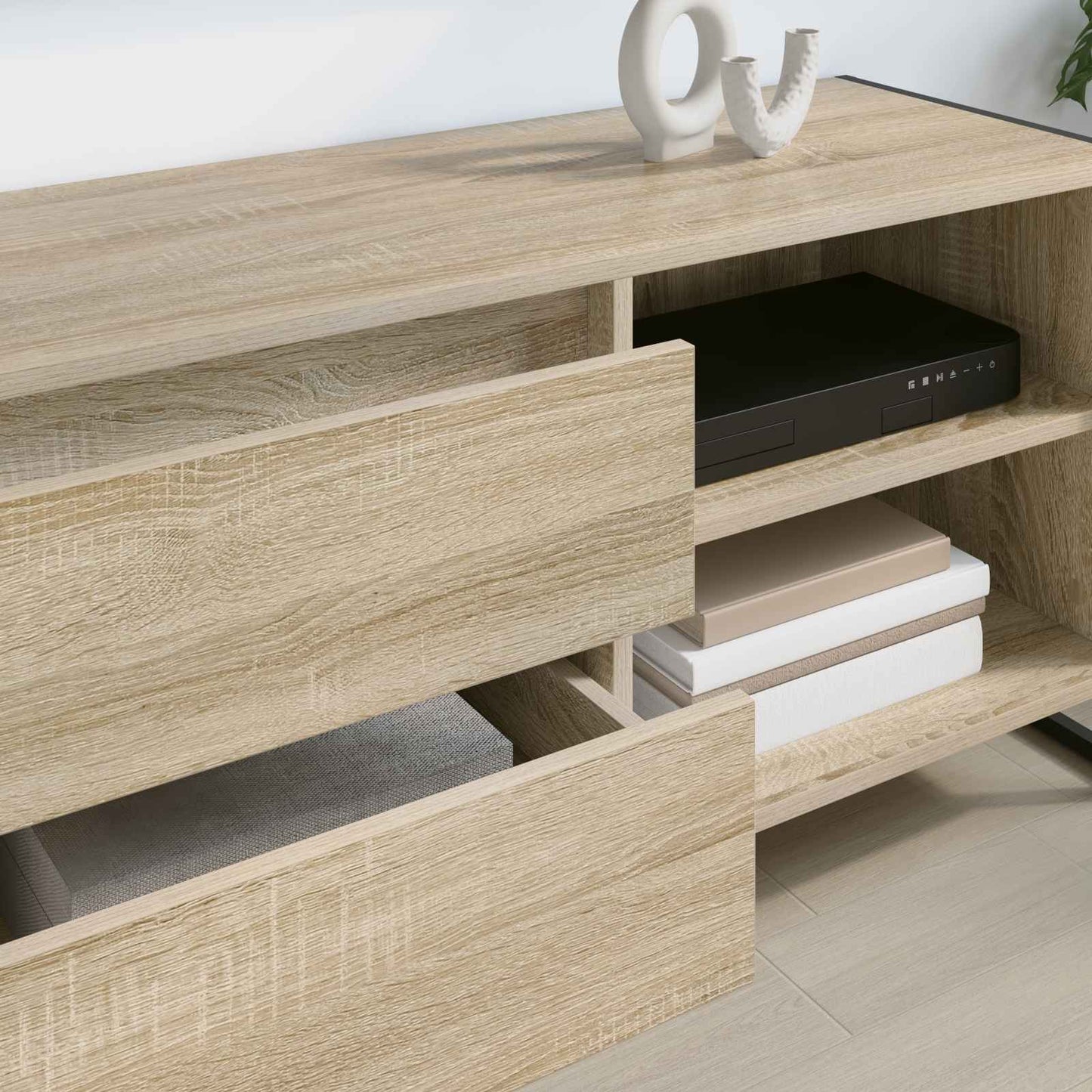 TV Cabinet Sonoma 100 x 36 x 49.5 cm Engineered Wood