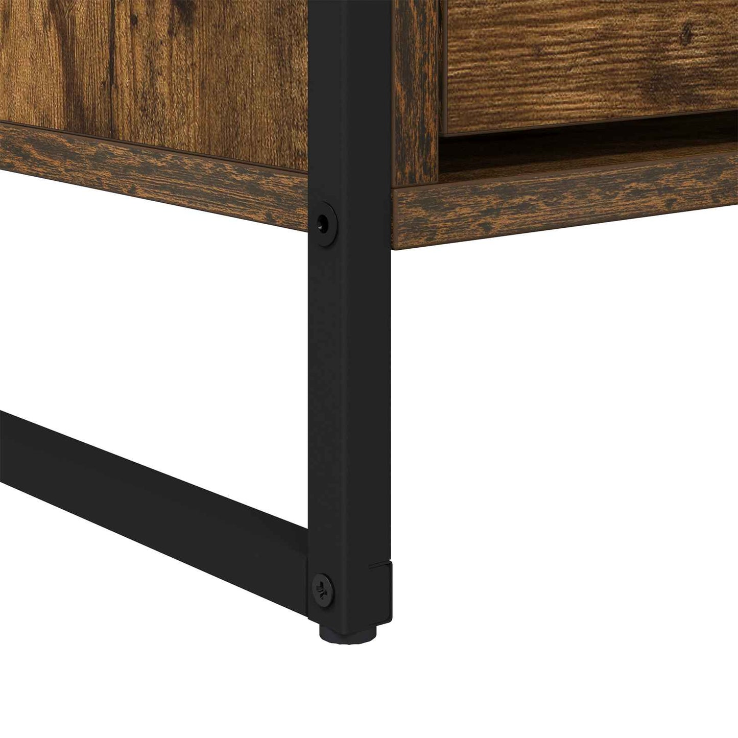 TV Cabinet Smoke Oak 100 x 36 x 49.5 cm Engineered Wood
