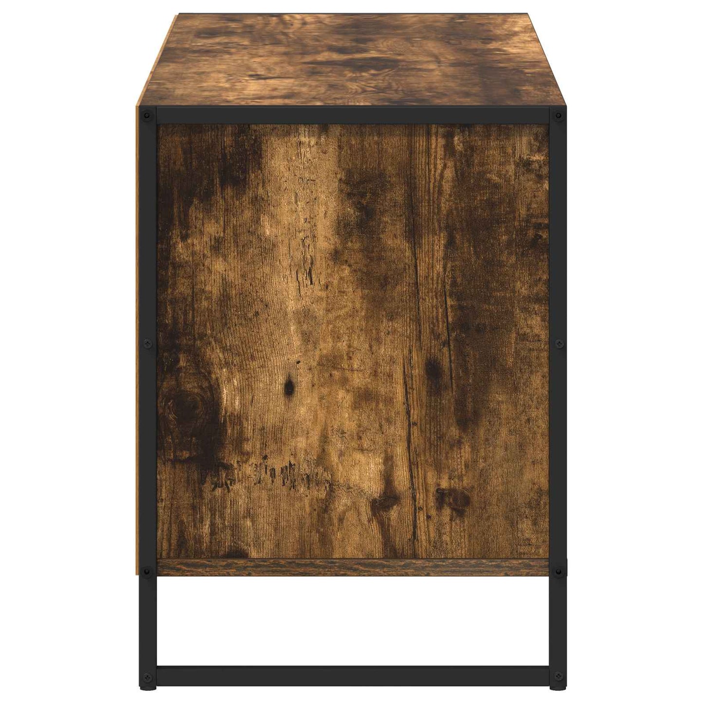 TV Cabinet Smoke Oak 100 x 36 x 49.5 cm Engineered Wood