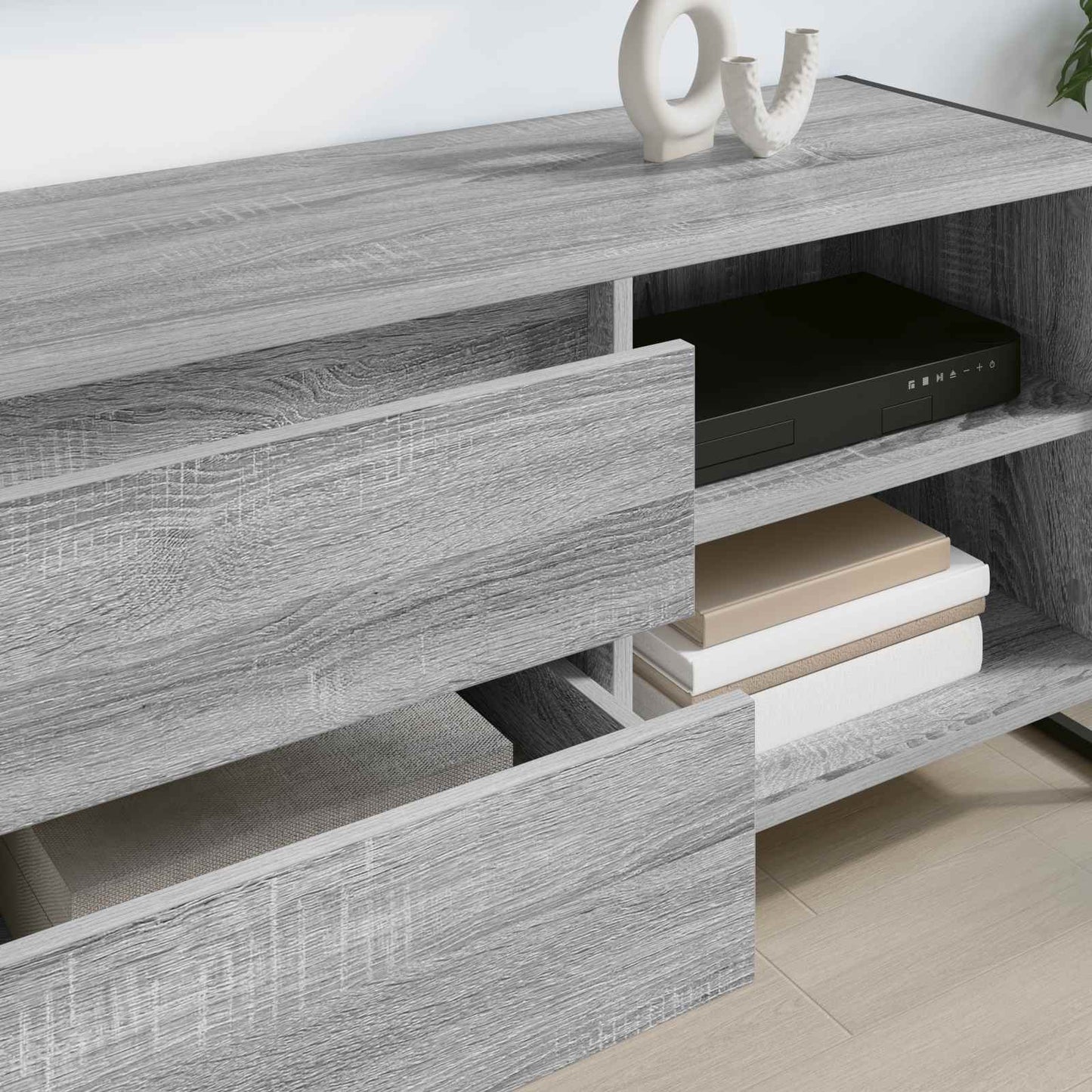 TV Cabinet 100 x 36 x 49.5 cm Grey Sonoma Engineered Wood
