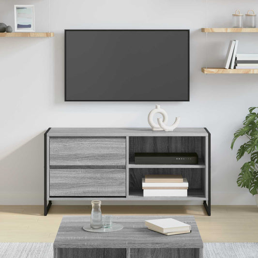 TV Cabinet 100 x 36 x 49.5 cm Grey Sonoma Engineered Wood