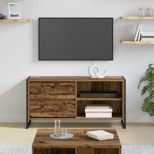 TV Cabinet 100 x 36 x 49.5 cm Old Wood Engineered Wood