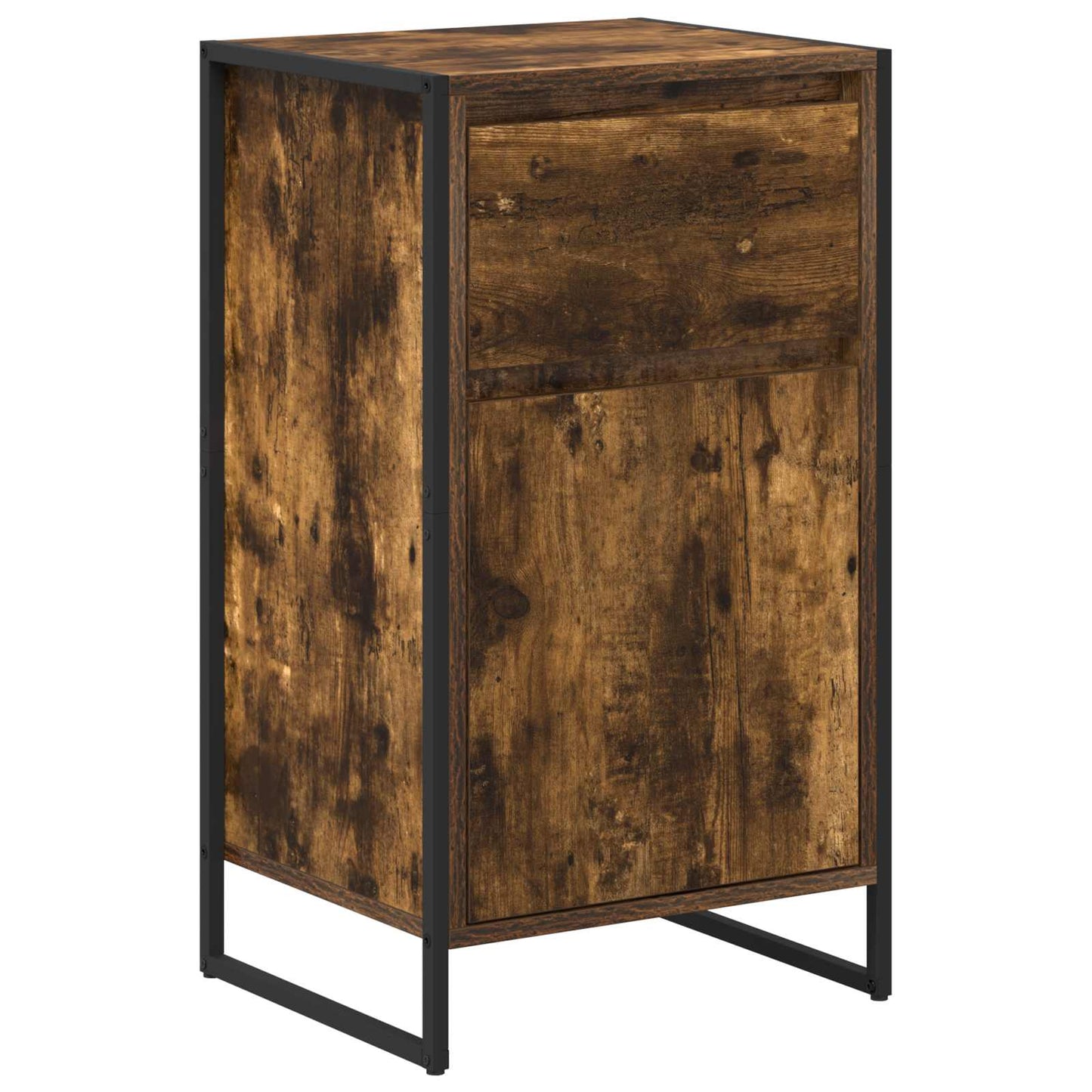 Sideboard Smoke Oak 43 x 36 x 75.5 cm Engineered Wood