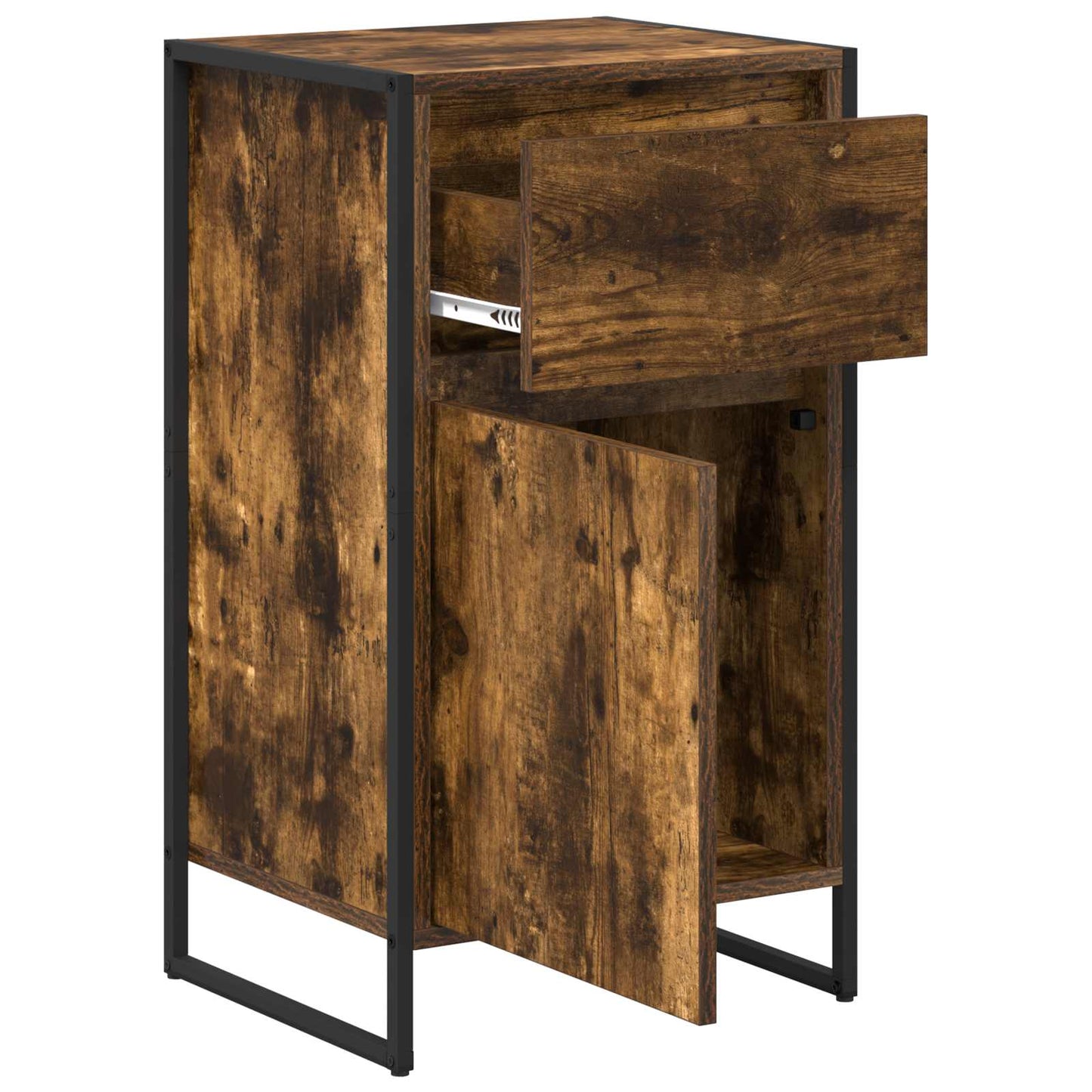 Sideboard Smoke Oak 43 x 36 x 75.5 cm Engineered Wood