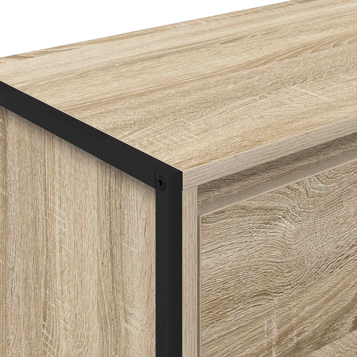 Side Cabinet Sonoma 79 x 36 x 75 cm Engineered Wood