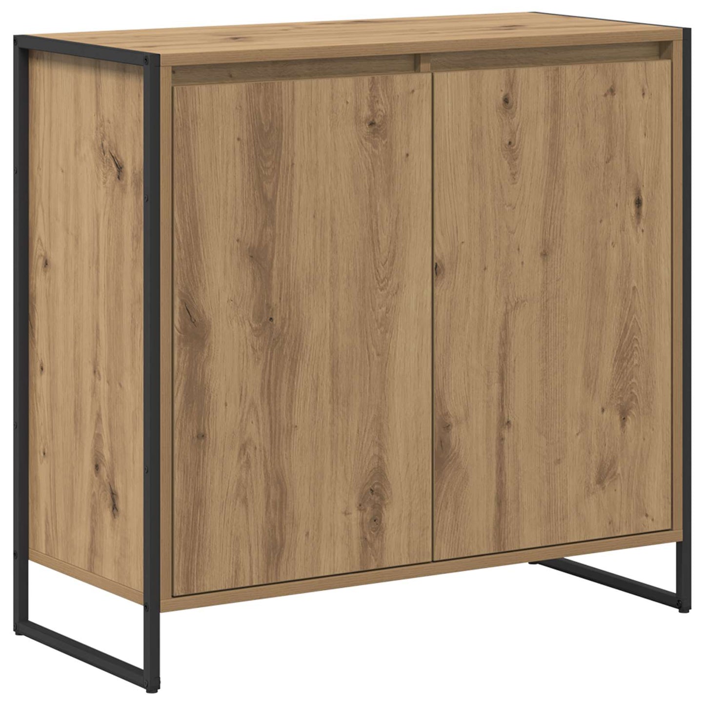 Side Cabinet Artisian Oak 79 x 36 x 75 cm Engineered Wood