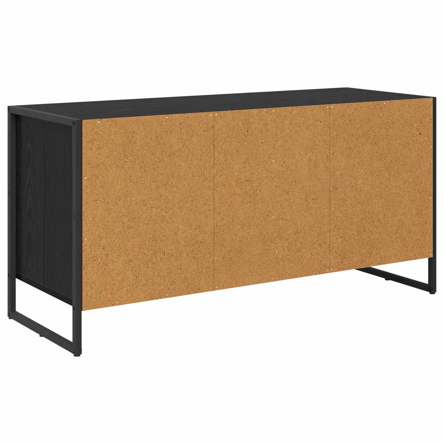TV Cabinet Black Oak 100 x 36 x 49.5 cm Engineered Wood