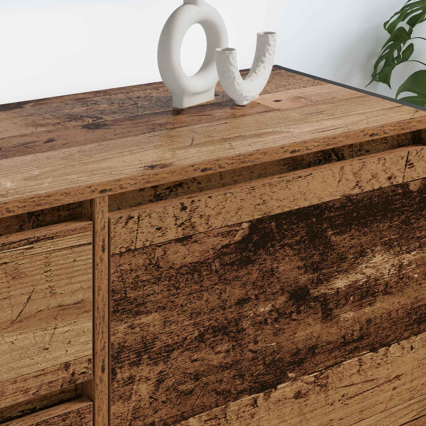 TV Cabinet 100 x 36 x 49.5 cm Old Wood Engineered Wood