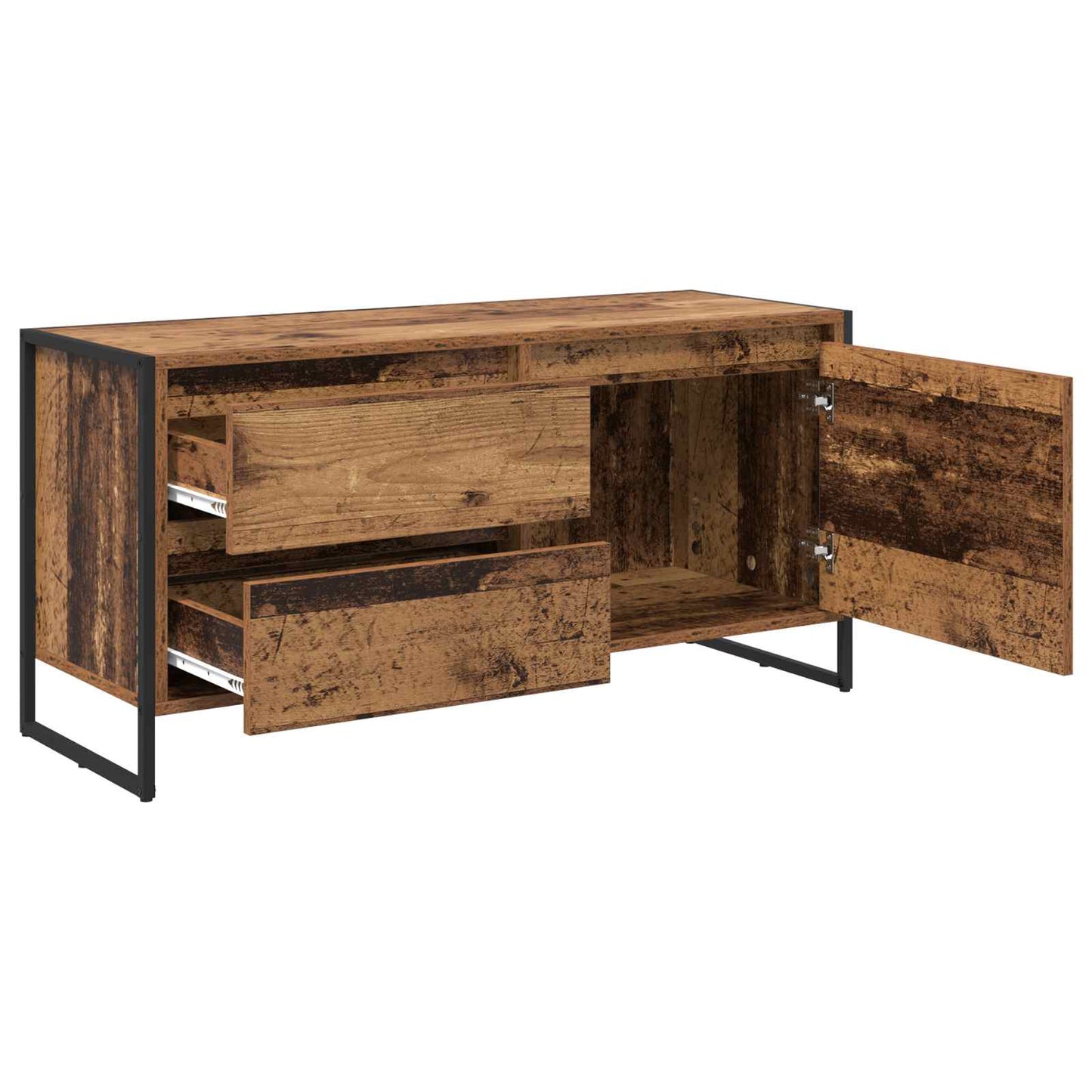 TV Cabinet 100 x 36 x 49.5 cm Old Wood Engineered Wood