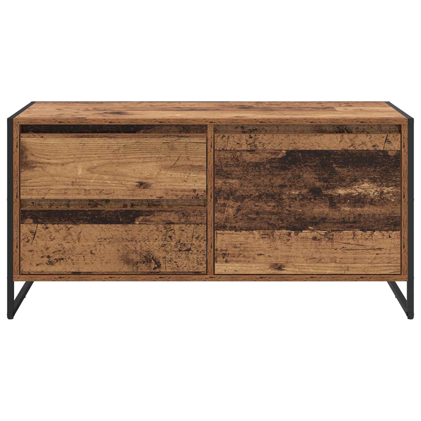 TV Cabinet 100 x 36 x 49.5 cm Old Wood Engineered Wood