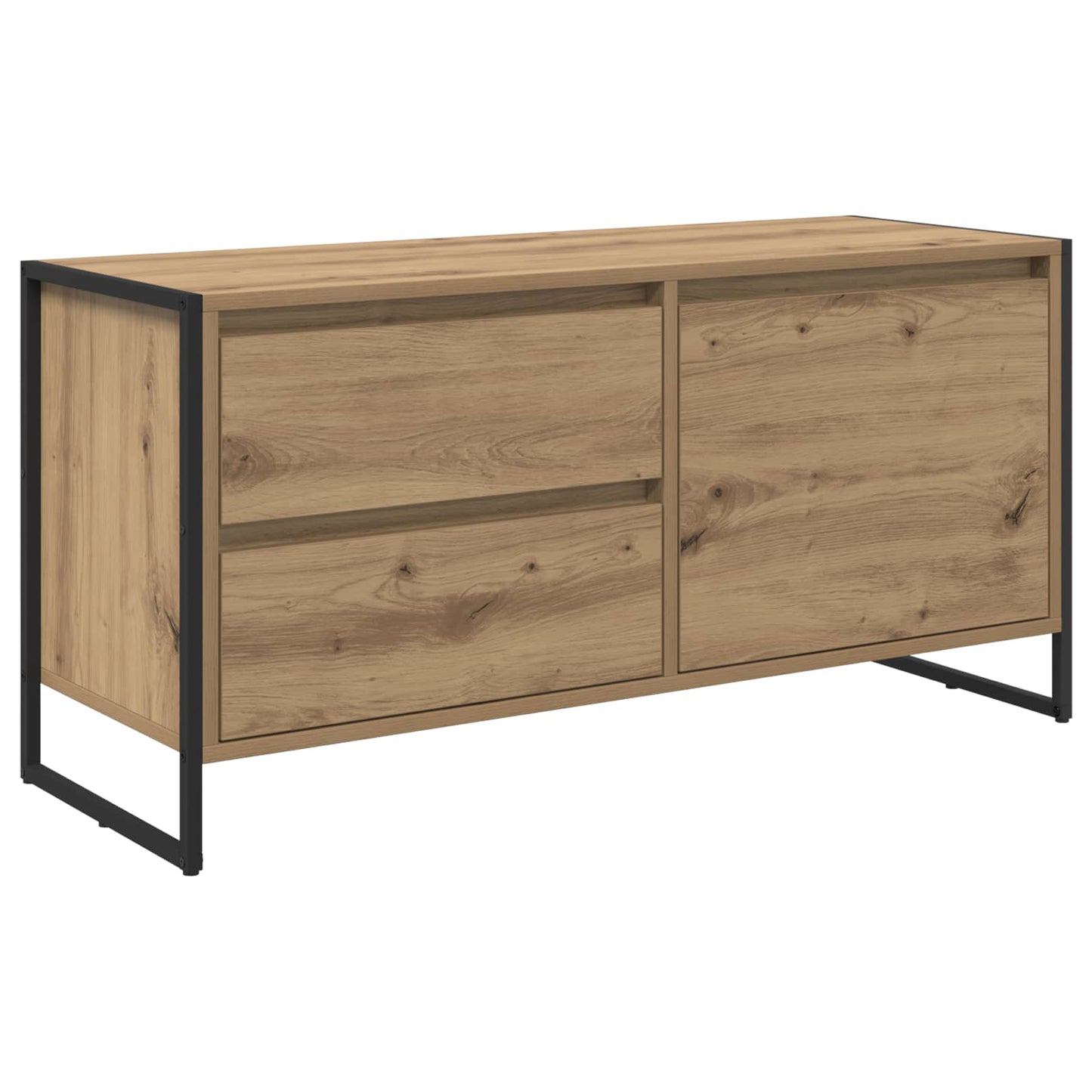 TV Cabinet Artisian Oak 100 x 36 x 49.5 cm Engineered Wood