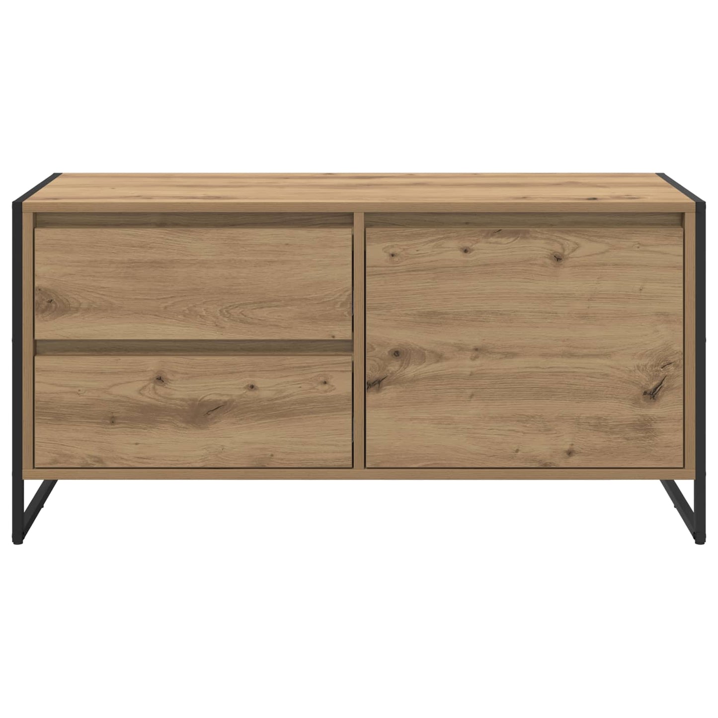 TV Cabinet Artisian Oak 100 x 36 x 49.5 cm Engineered Wood