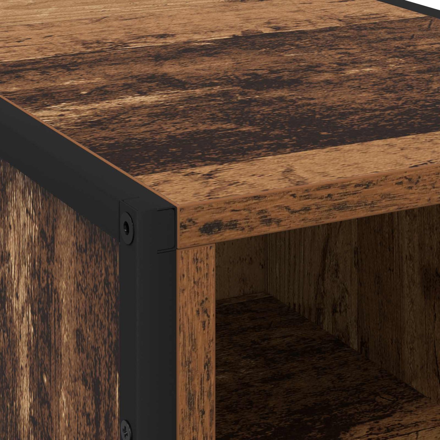 Book Cabinet Old Wood 43 x 36 x 150.5 cm Engineered Wood