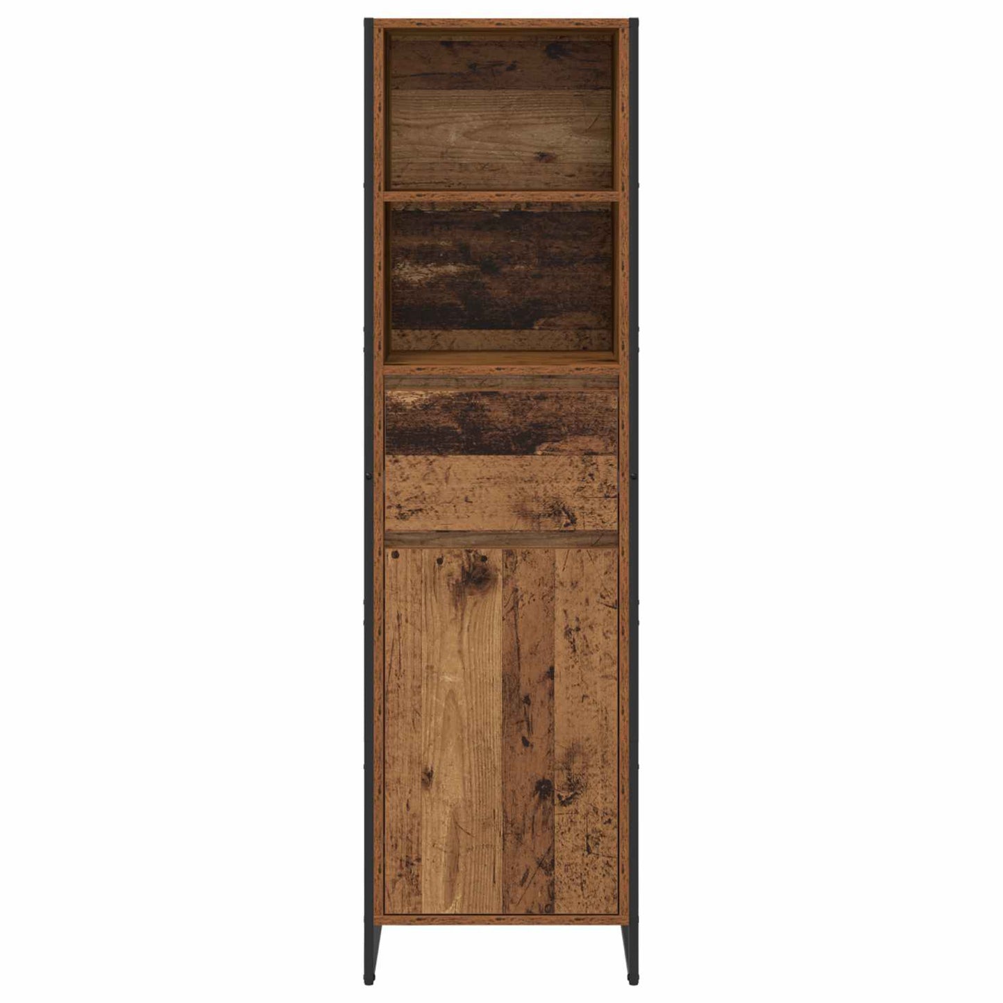 Book Cabinet Old Wood 43 x 36 x 150.5 cm Engineered Wood