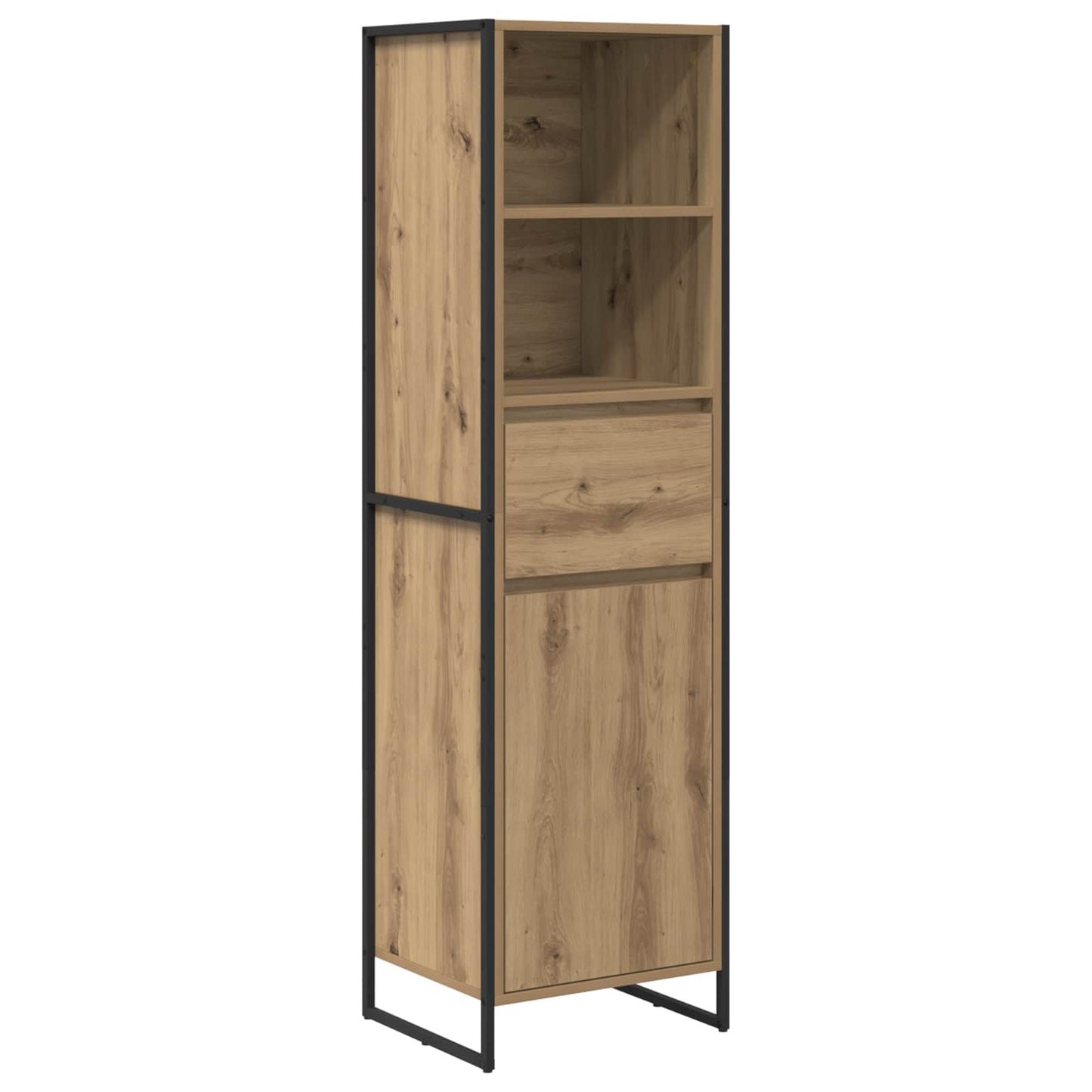 Book Cabinet Artisian Oak 43 x 36 x 150.5 cm Engineered Wood