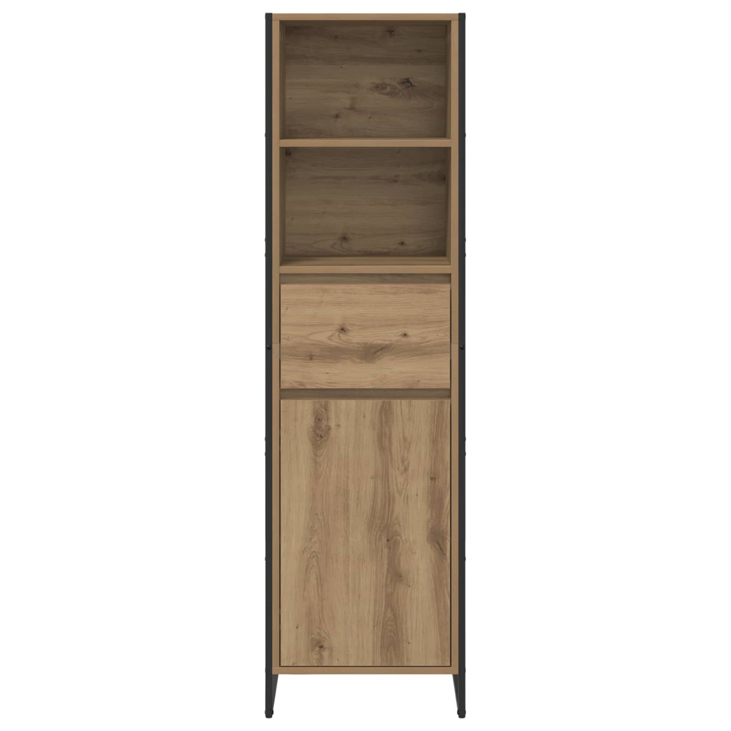 Book Cabinet Artisian Oak 43 x 36 x 150.5 cm Engineered Wood