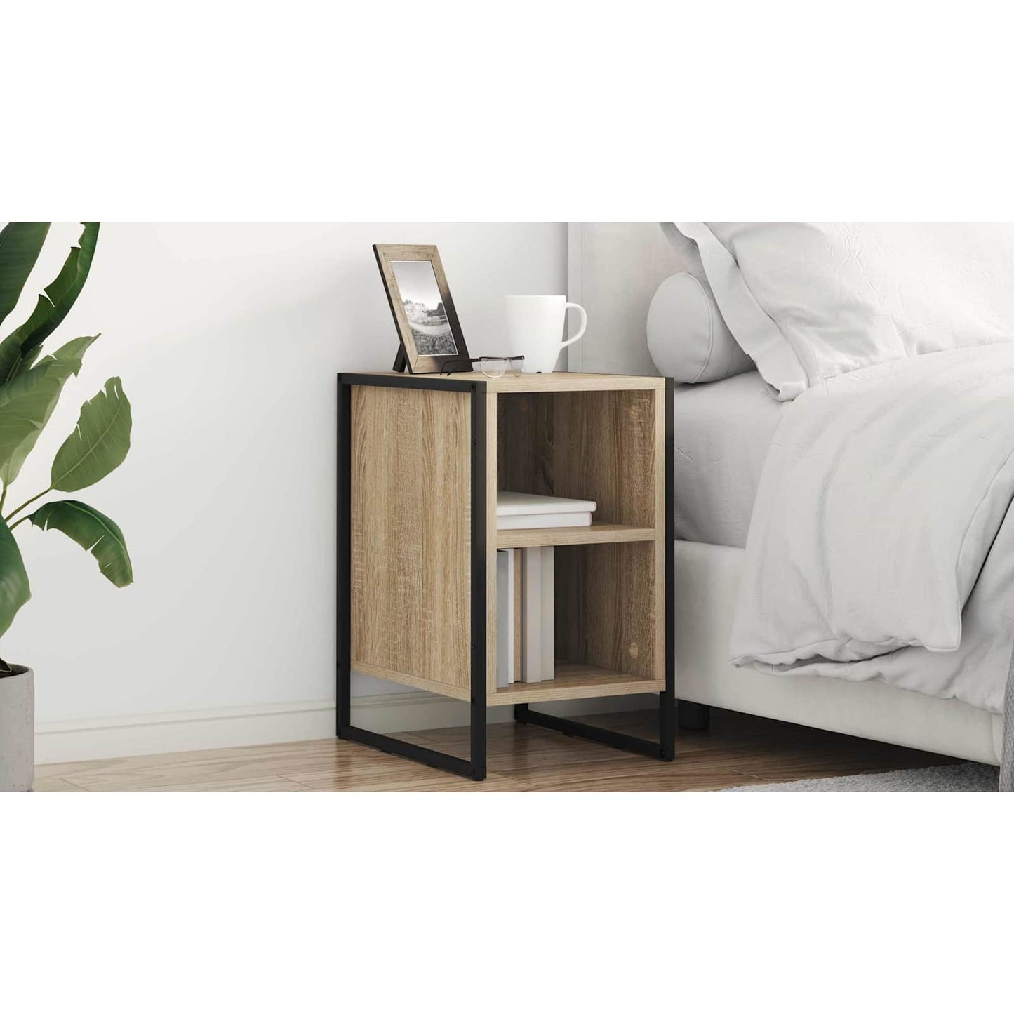 Bedside Table Sonoma 39.5 x 30 x 50 cm Engineered Wood