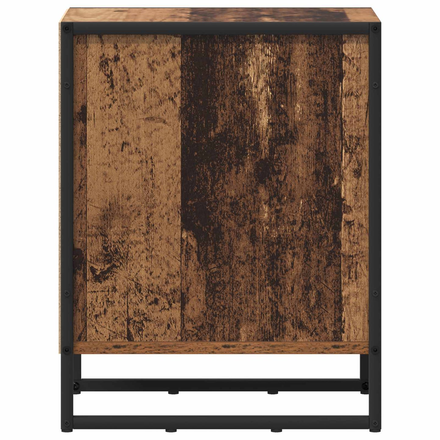 Bedside Table 2 pcs Old Wood 39.5 x 30 x 50 cm Engineered Wood
