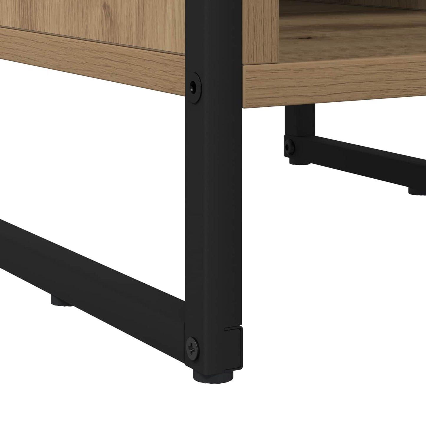 Bedside Table 2 pcs Artisian Oak 39.5 x 30 x 50 cm