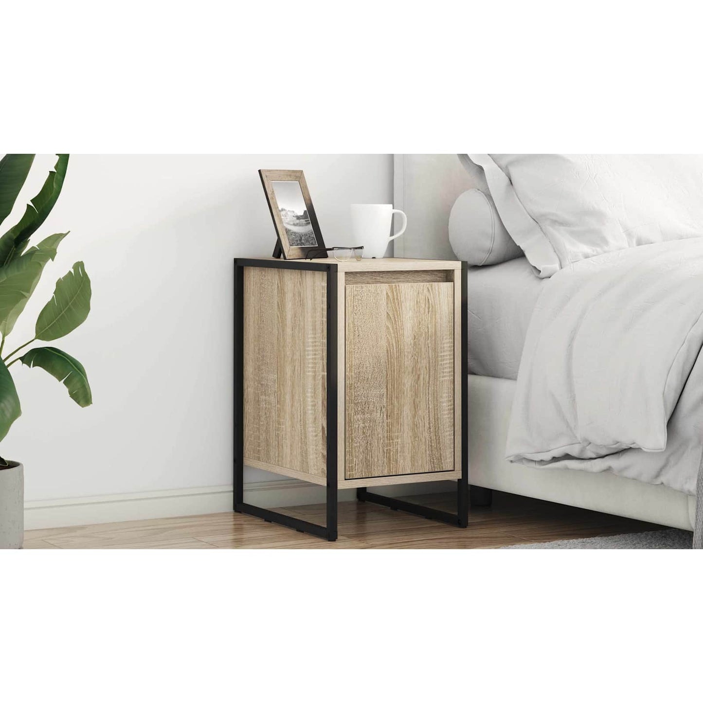 Bedside Table Sonoma 39.5 x 30 x 50 cm Engineered Wood