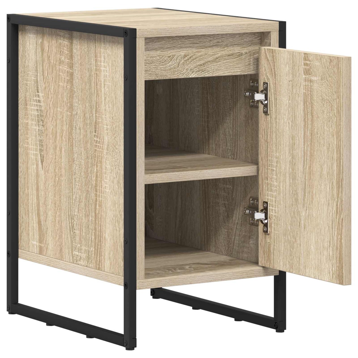 Bedside Table 2 pcs Sonoma 39.5 x 30 x 50 cm Engineered Wood