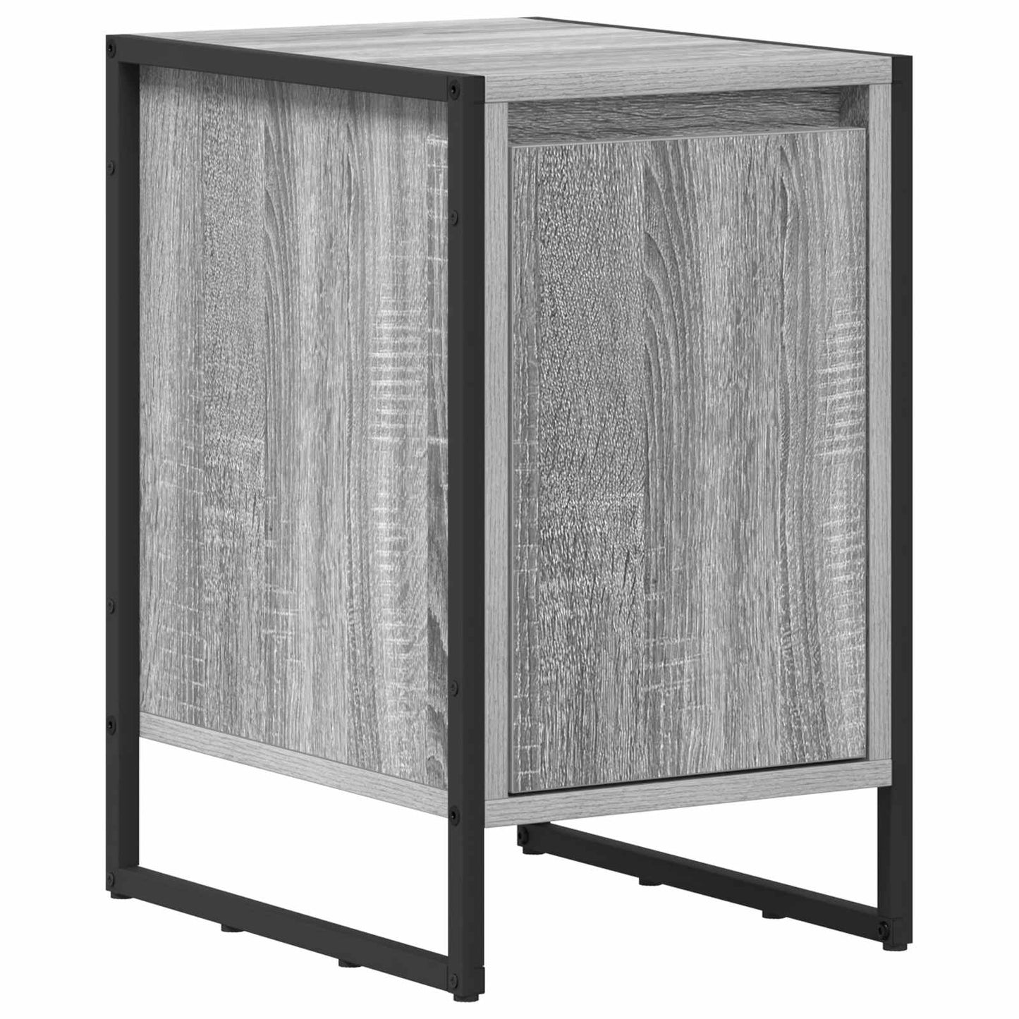 Bedside Table 2 pcs Grey Sonoma 39.5 x 30 x 50 cm