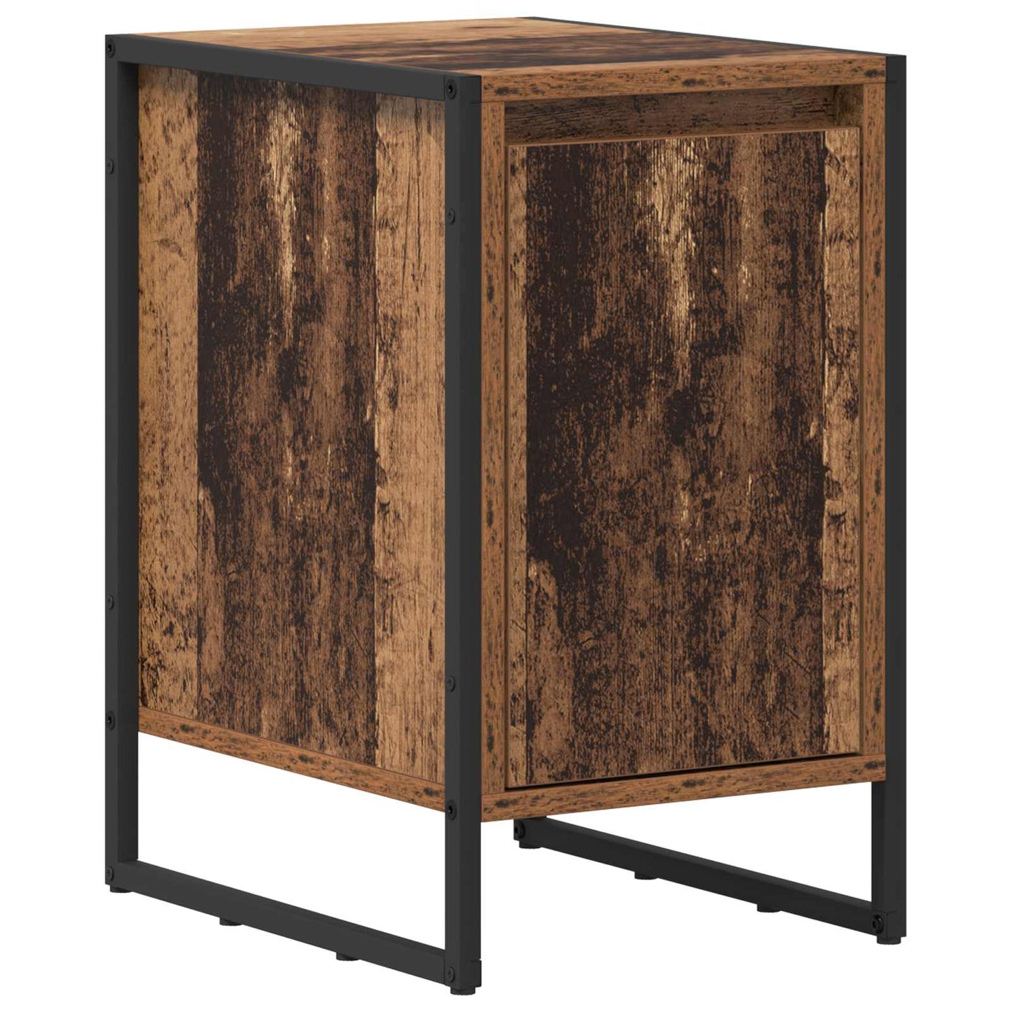 Bedside Table Old Wood 39.5 x 30 x 50 cm Engineered Wood