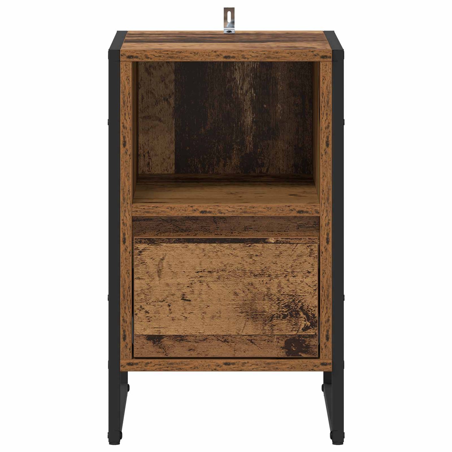Bedside Table 2 pcs Old Wood 39.5 x 30 x 50 cm Engineered Wood
