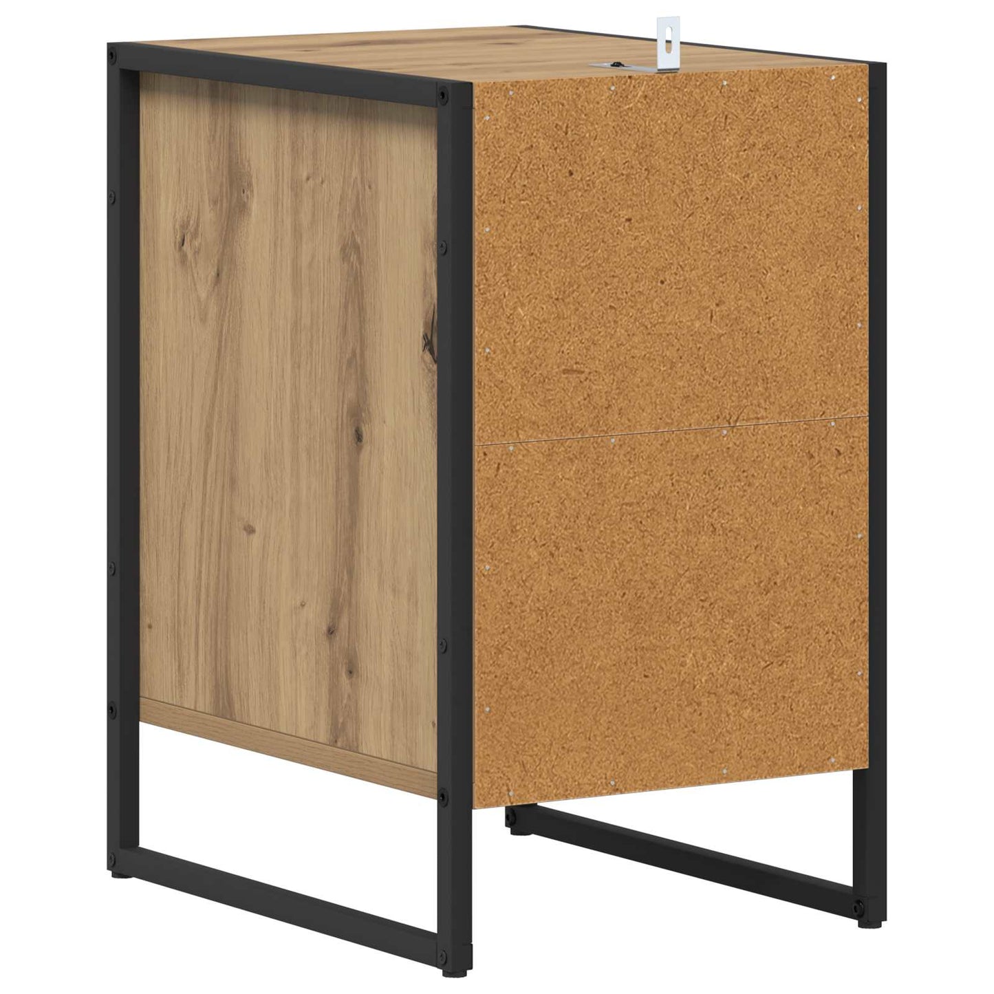 Bedside Table with Drawer 2 pcs Artisian Oak 39.5 x 30 x 50 cm