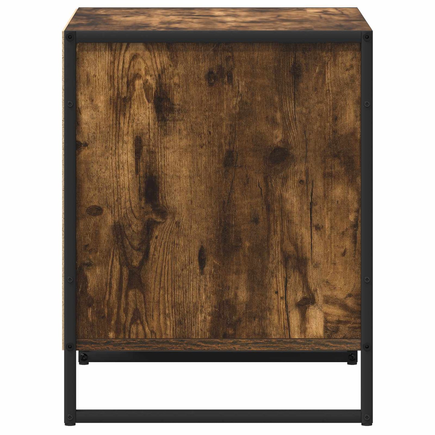 Bedside Table 2 pcs Smoke Oak 50 x 39.5 x 50 cm Engineered Wood