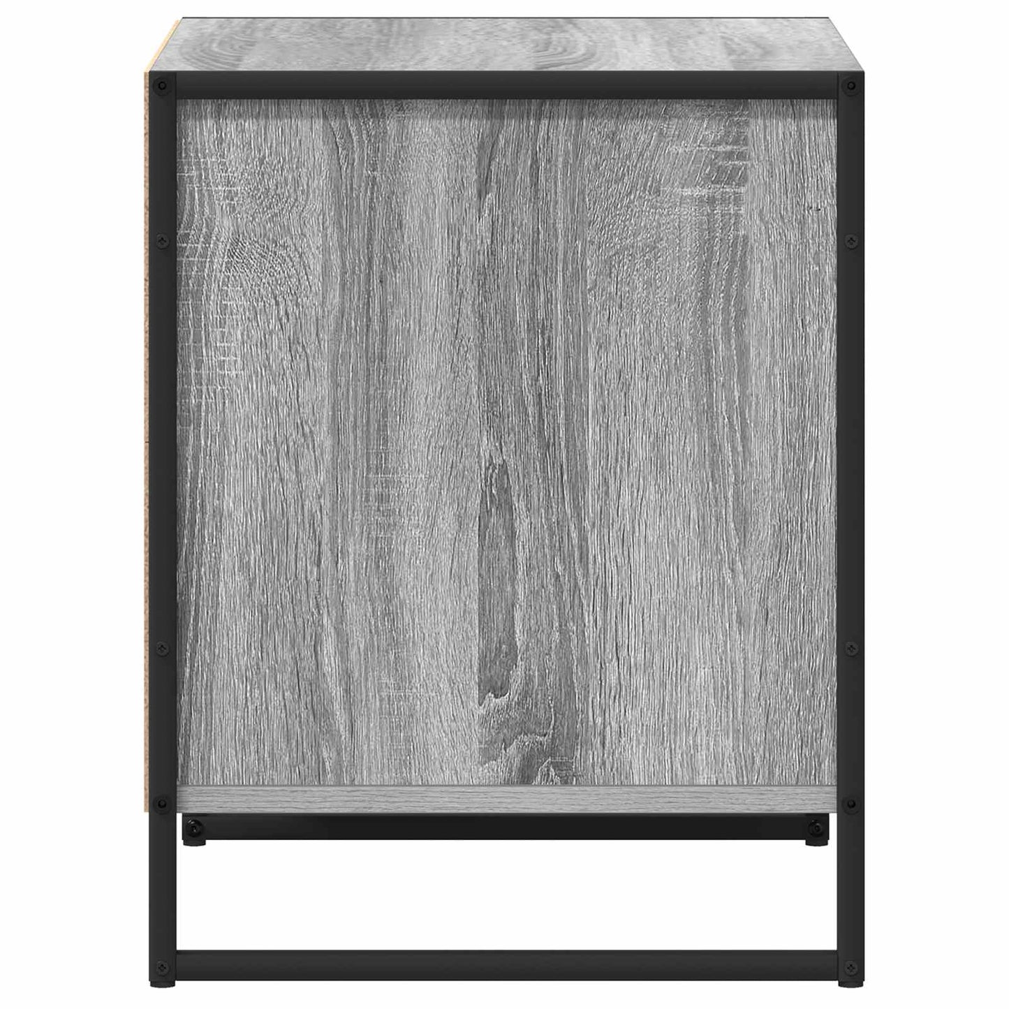 Bedside Table with Drawer 2 pcs Grey Sonoma 50 x 39.5 x 50 cm