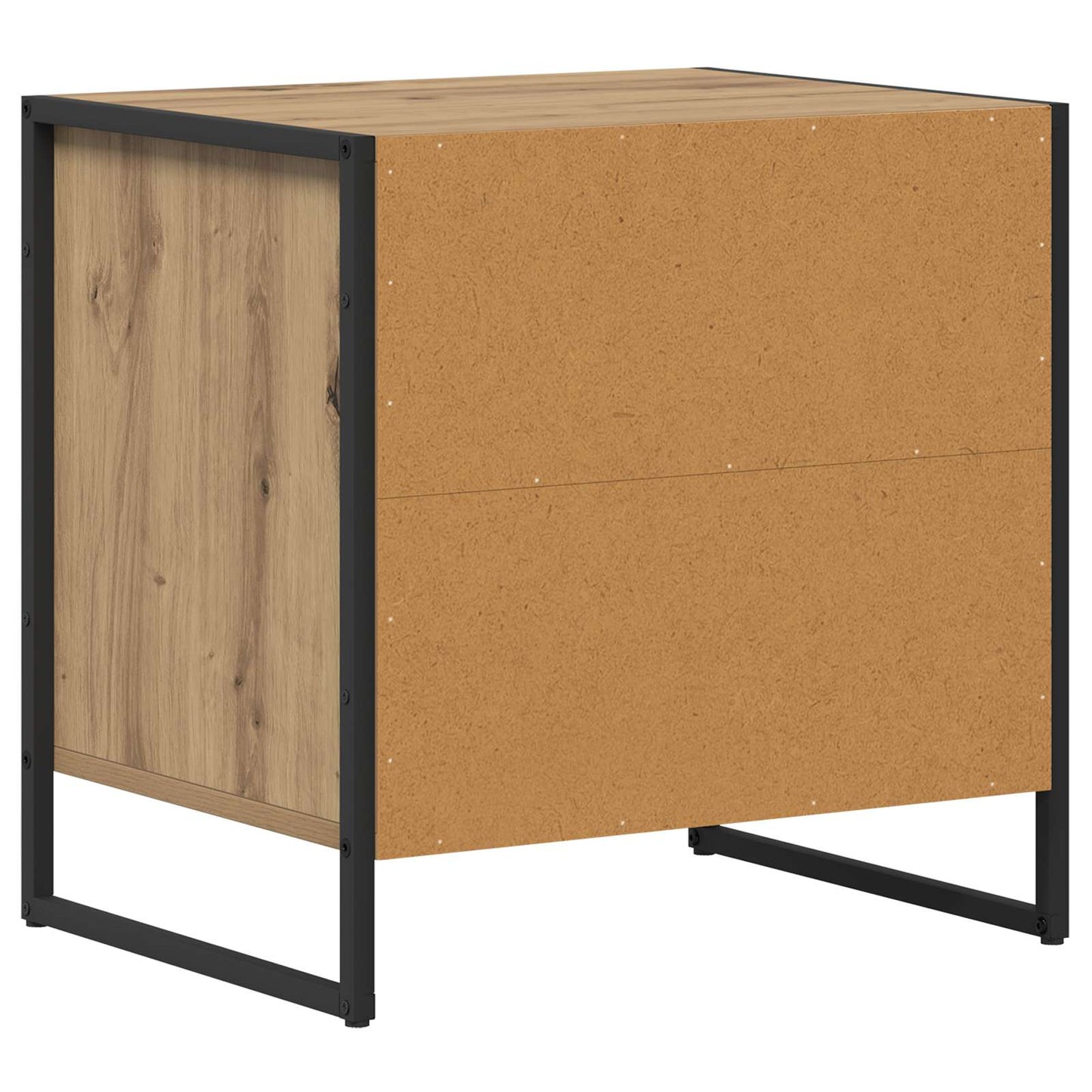 Bedside Table Artisian Oak 50 x 39.5 x 50 cm Engineered Wood