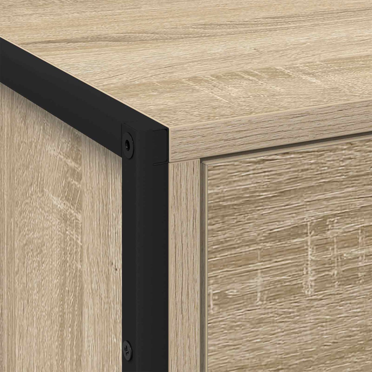 Bedside Table 2 pcs Sonoma 50 x 39.5 x 50 cm Engineered Wood