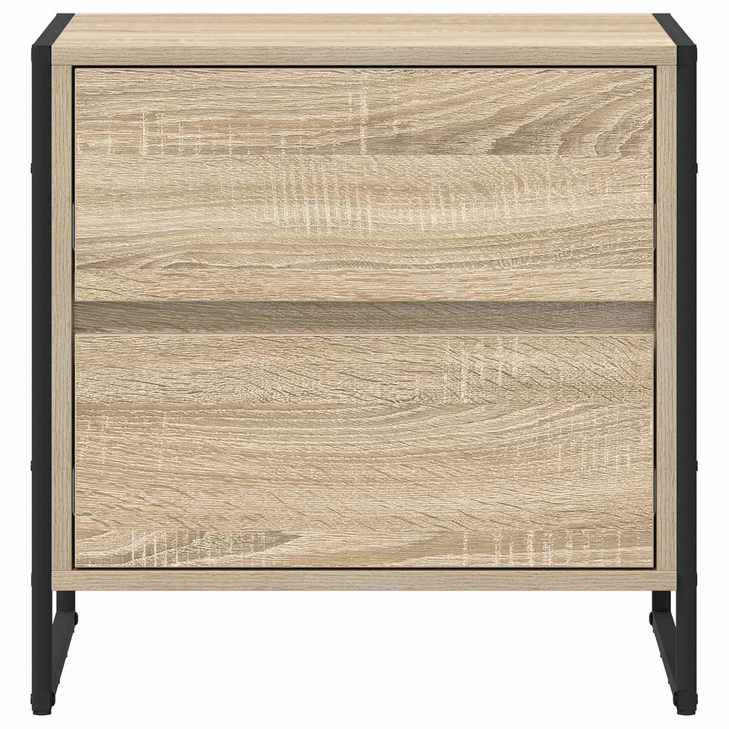 Bedside Table 2 pcs Sonoma 50 x 39.5 x 50 cm Engineered Wood