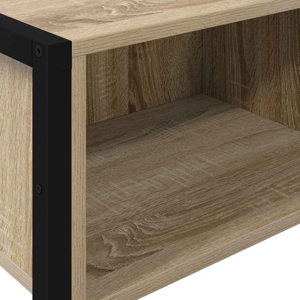 End Table Sonoma Oak 100 x 36 x 75 cm Engineered Wood