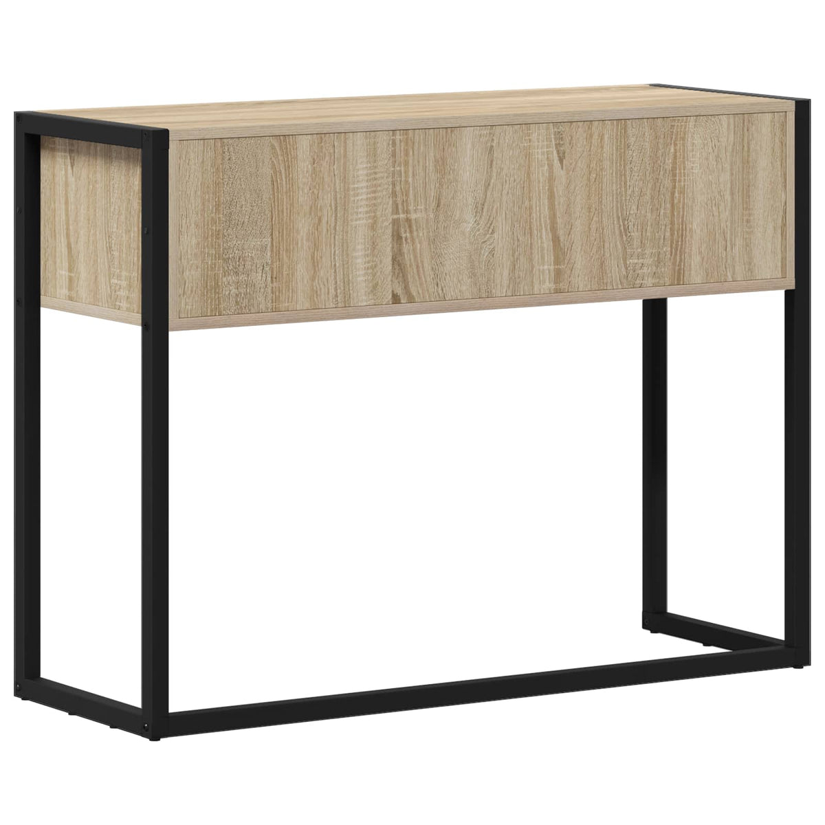 End Table Sonoma Oak 100 x 36 x 75 cm Engineered Wood