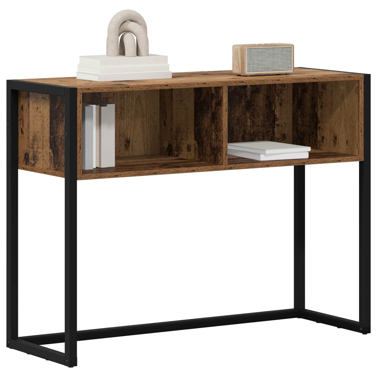 End Table Old Wood 100 x 36 x 75 cm Engineered Wood