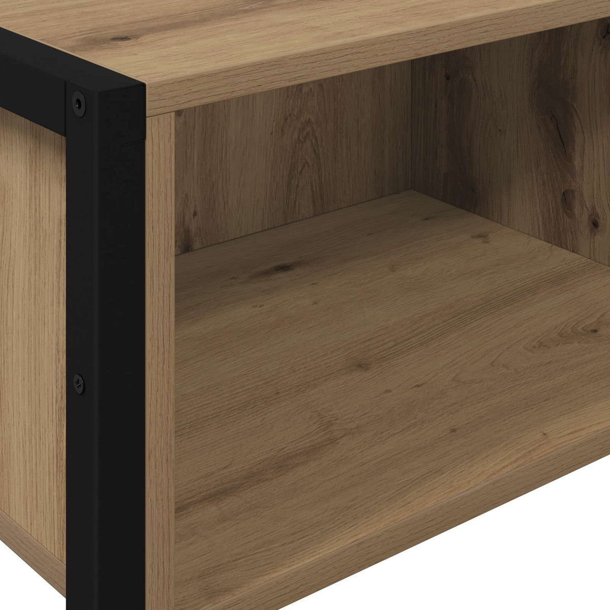 End Table Artisan Oak 100 x 36 x 75 cm Engineered Wood