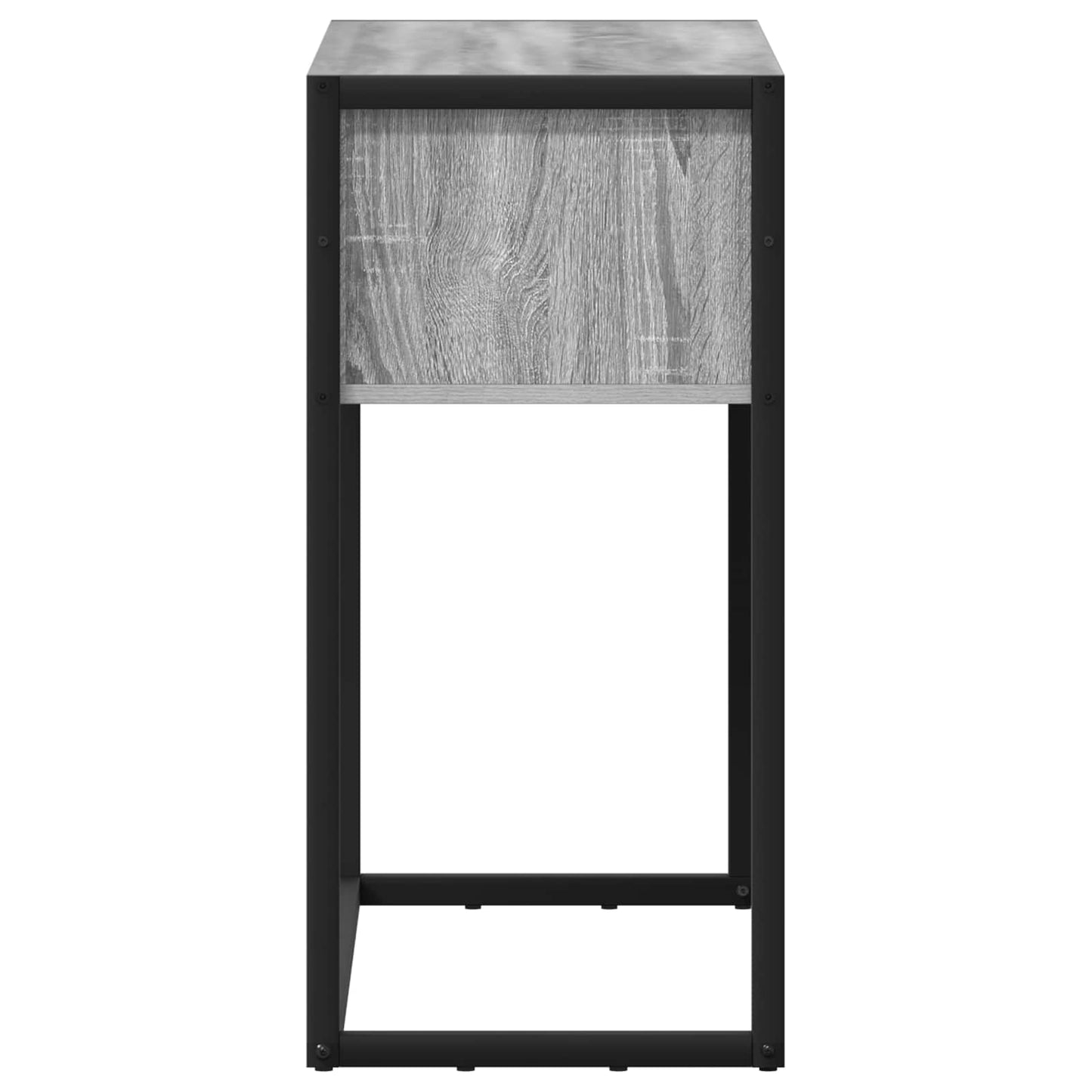 End Table Grey Sonoma 100 x 36 x 75 cm Engineered Wood
