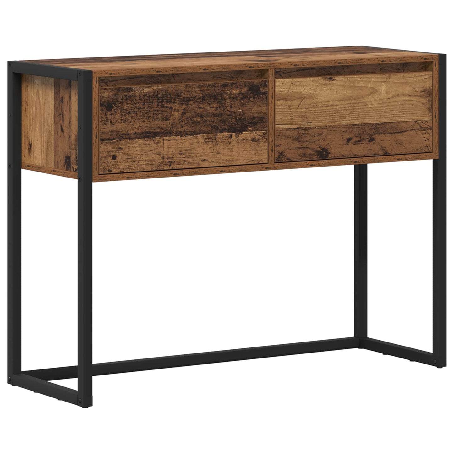 End Table Old Wood 100 x 36 x 75 cm Engineered Wood