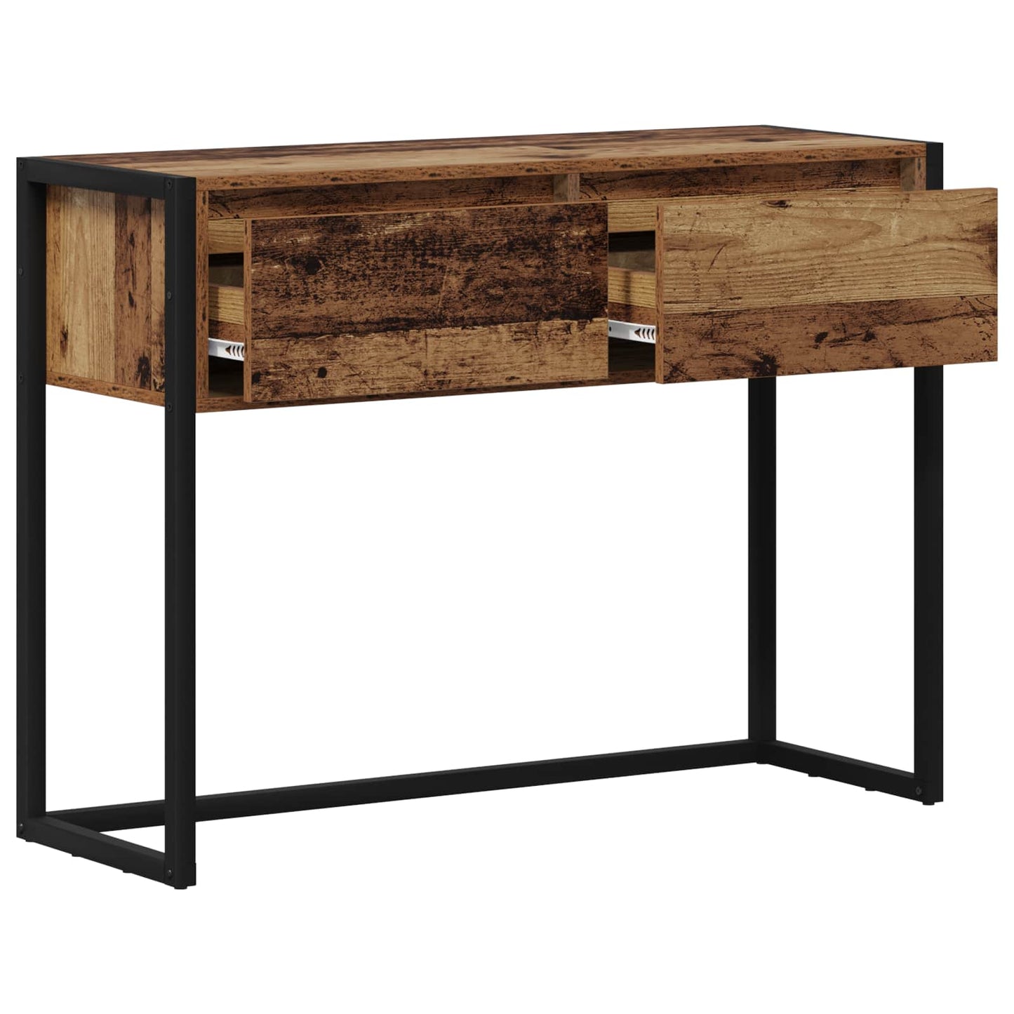 End Table Old Wood 100 x 36 x 75 cm Engineered Wood