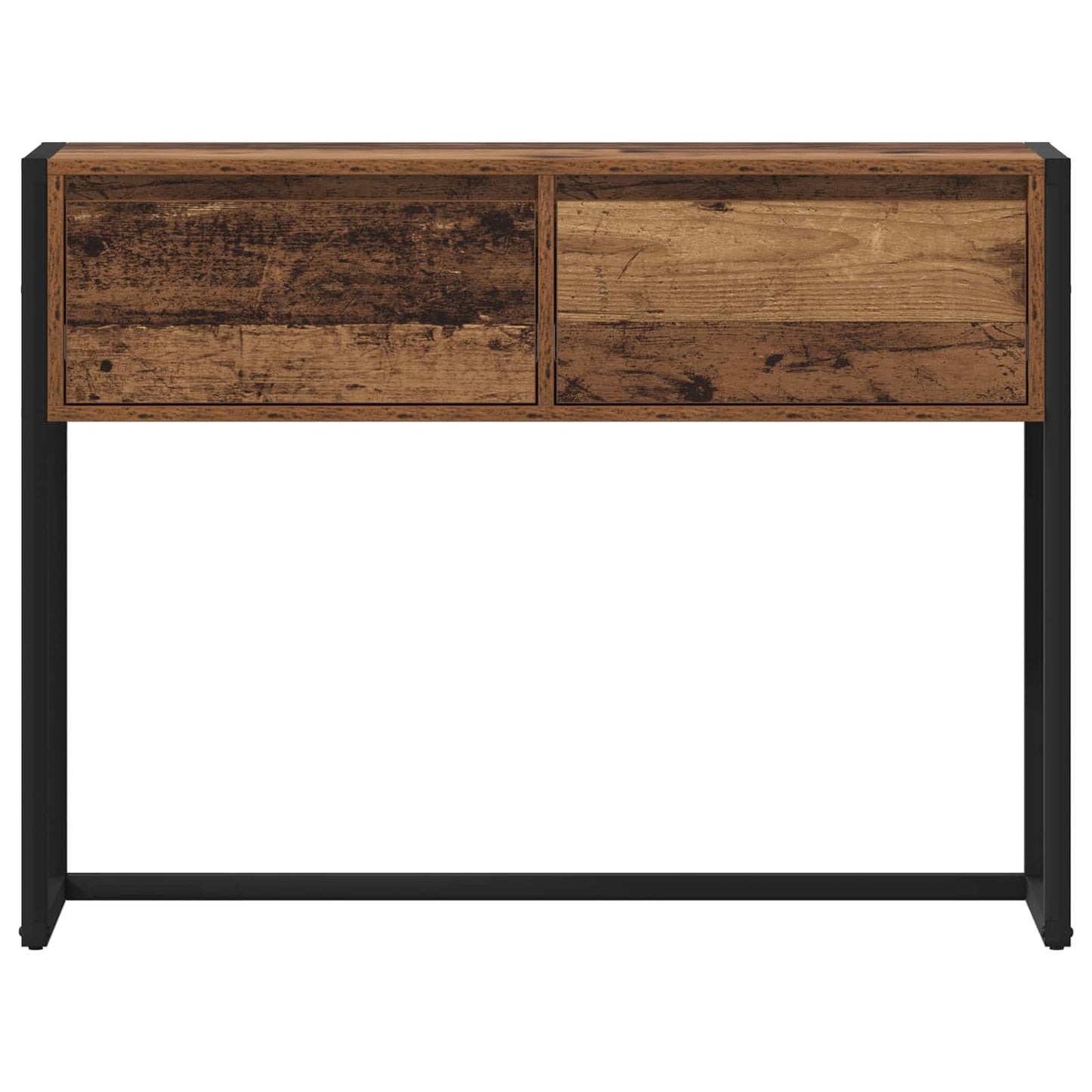 End Table Old Wood 100 x 36 x 75 cm Engineered Wood
