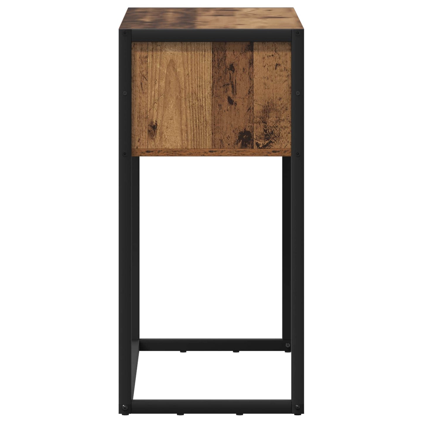 End Table Old Wood 100 x 36 x 75 cm Engineered Wood